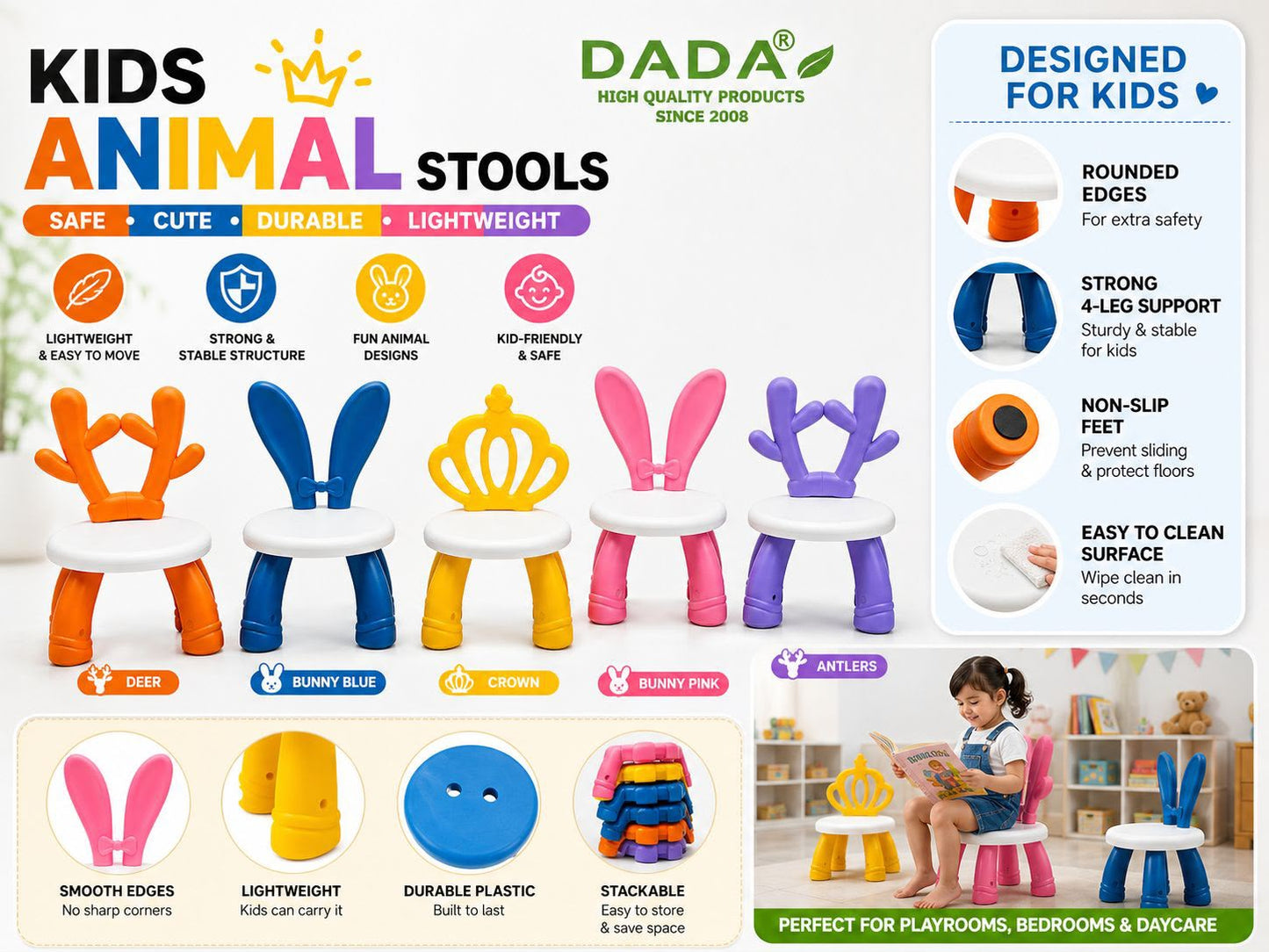 Kids Animal Chairs