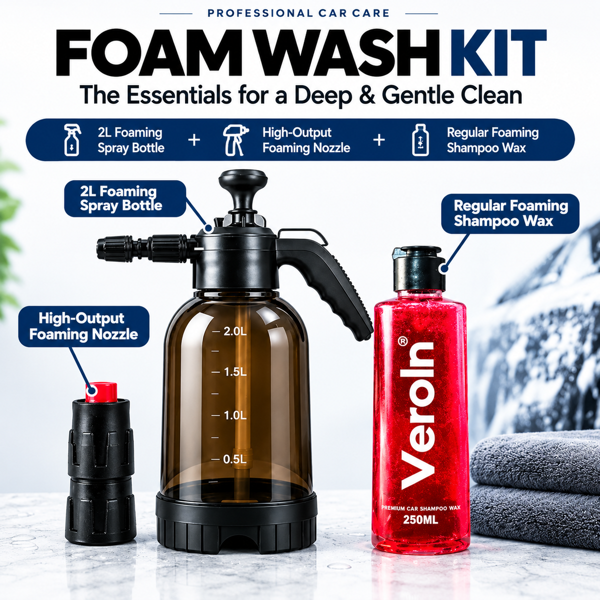 FOAM WASH KIT