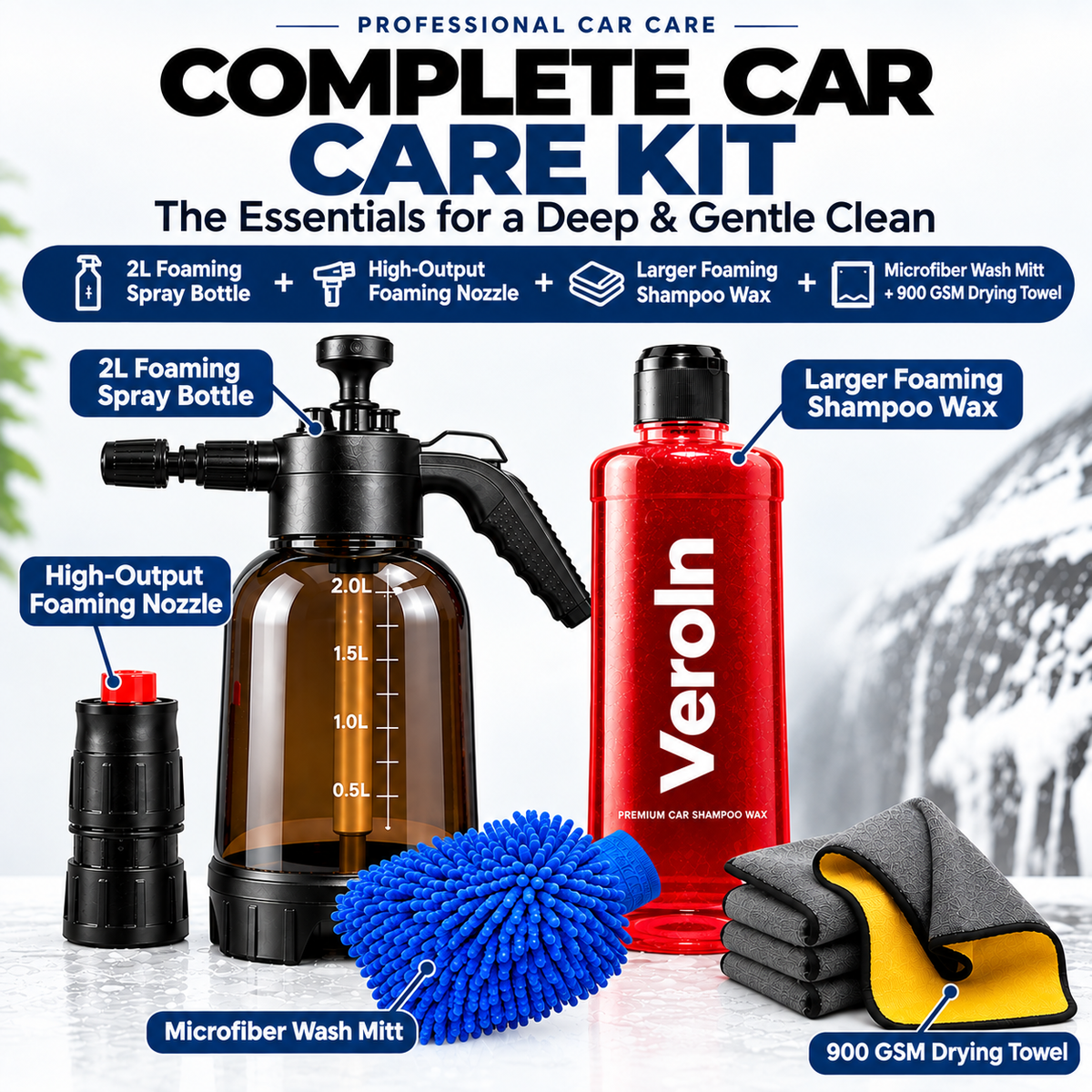 Complete Car Care Kit