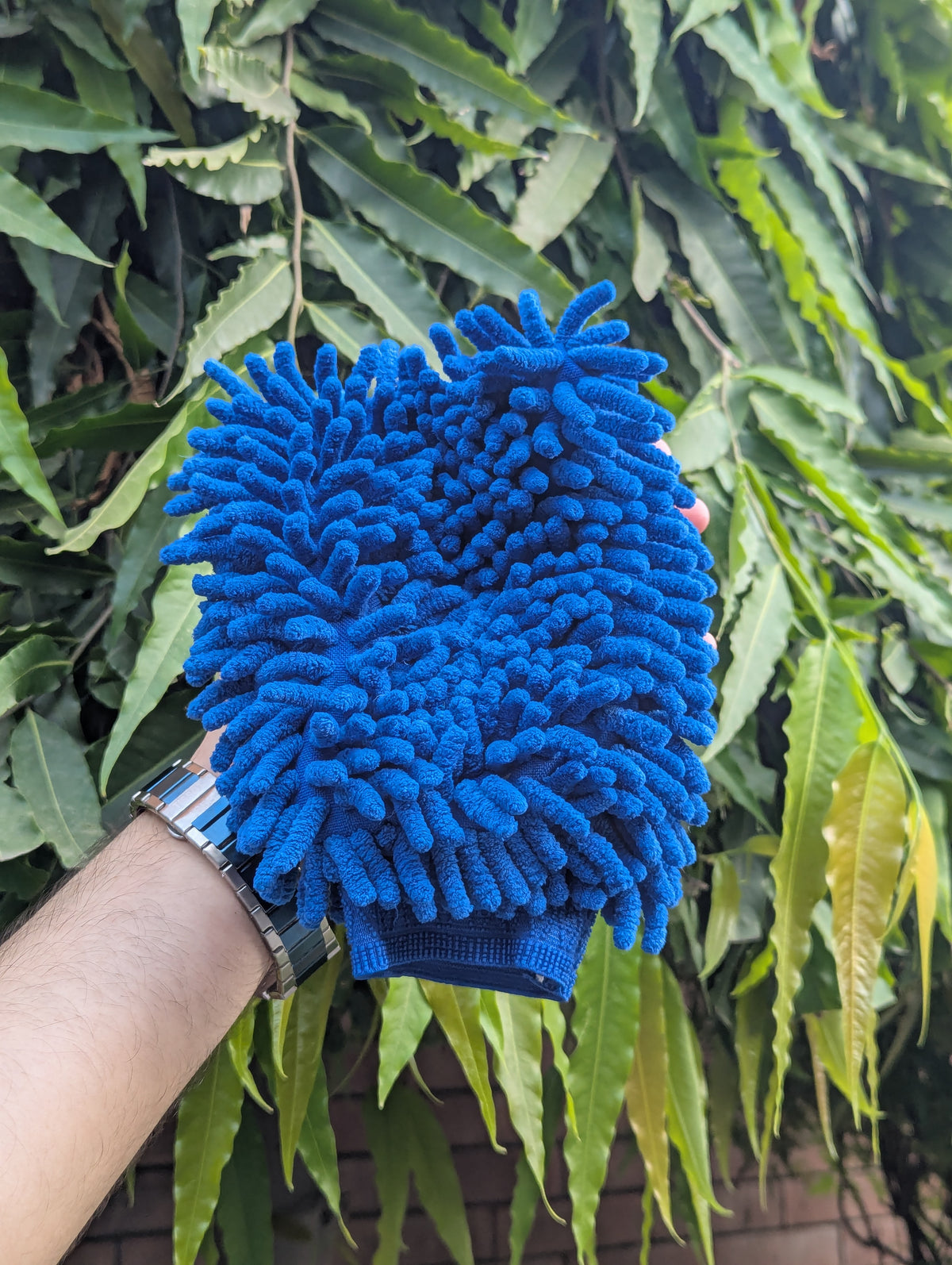 Microfiber Wash Mitt Glove — Deep Clean