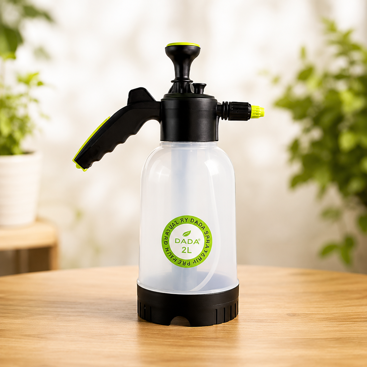 SPRAY BOTTLE 2L TRANSPERANT + FOAMING NOZZLE