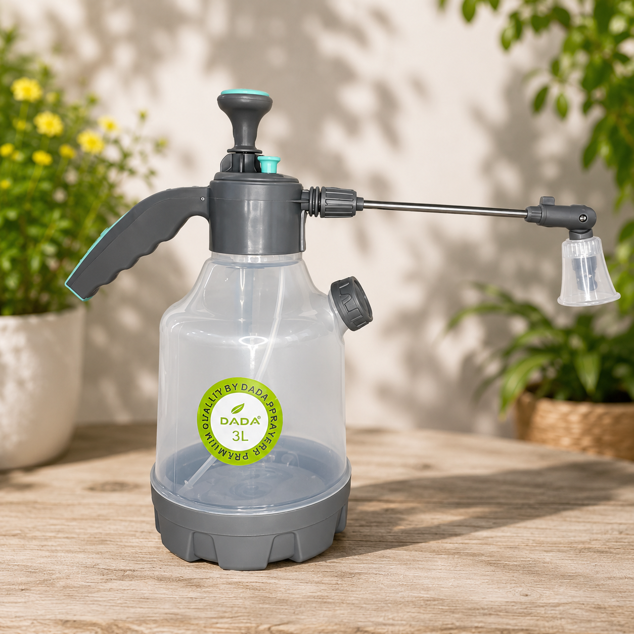 3L Transparent Pressure Spray Bottle