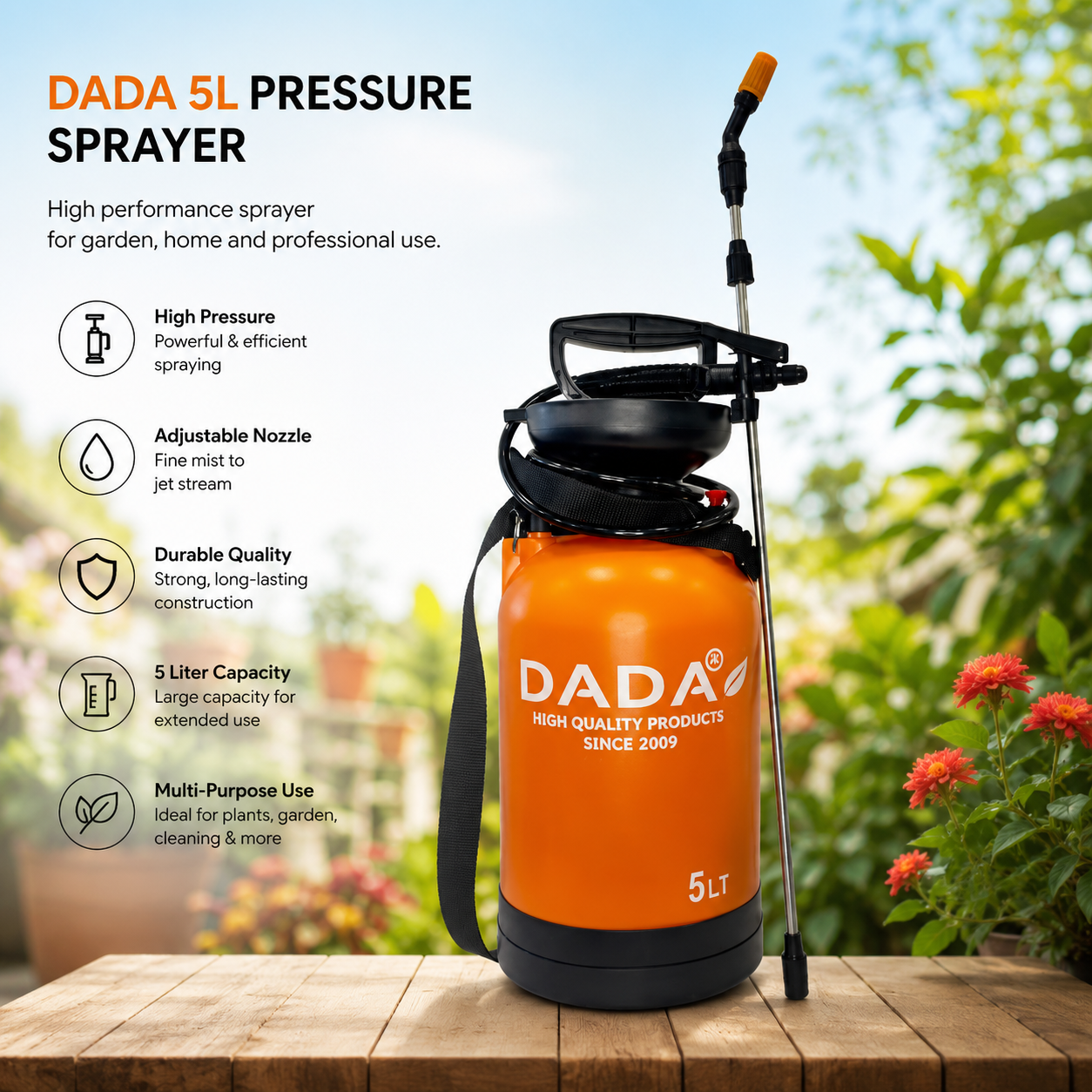 5L Pressure Sprayer
